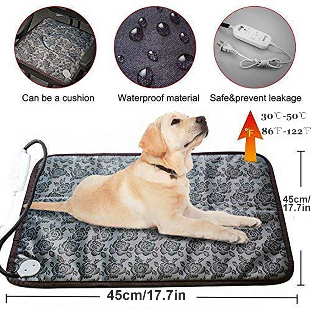 Puppy Heating Pad Pet Heating Mat for Dogs and Cats