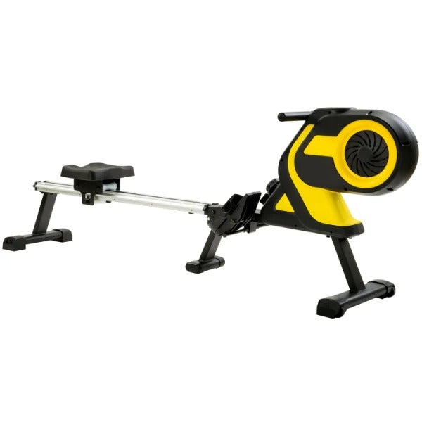 Magnetic Rowing Machine with LCD Monitor, 46" Slide Rail