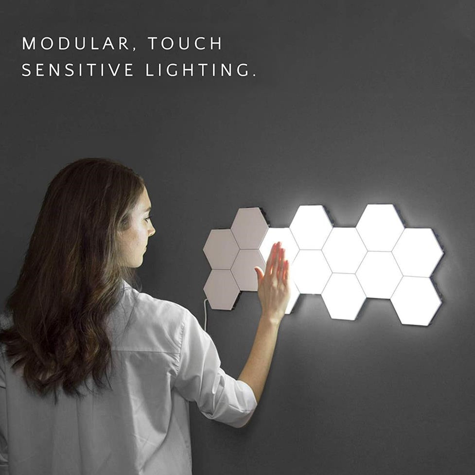 Quantum lamp led Hexagonal lamps modular touch sensitive lighting night light